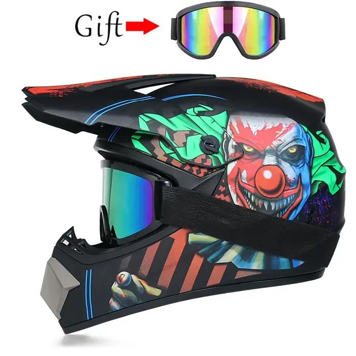 Casque de moto pour enfants, tout-terrain, pour la descente, AM ou DH cross