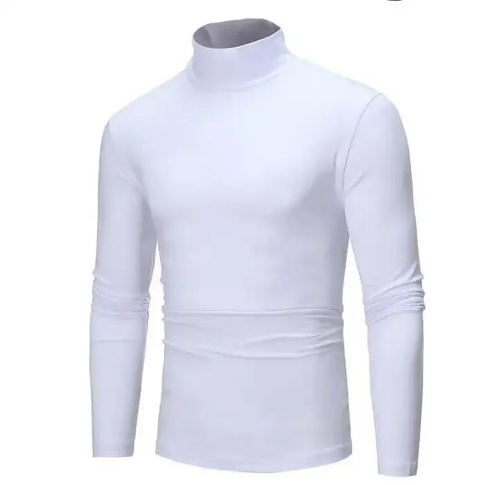 Sous-vêtements thermiques hauts hommes vêtements d'hiver chemise thermique automne
