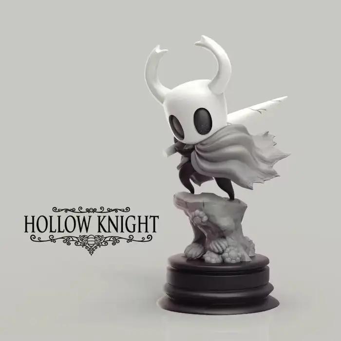 Hollow Knight -10CM modèle animé petit chevalier fait à la main, accessoires de jeu, châssis, fait à