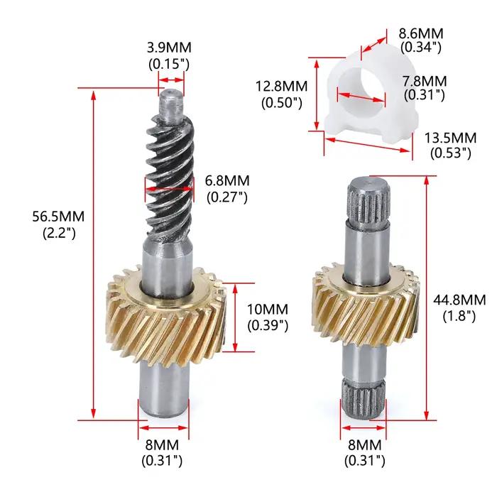 Kit de réparation d'engrenage moteur pour BMW, loquet supérieur convertible, 323i, 325i, 330i, 645i,