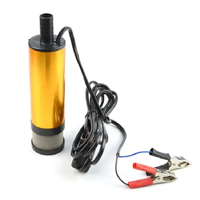 Pompe à huile électrique pour voiture, 38/51MM, 12V, pour pomper l'huile Diesel, pompe de transfert