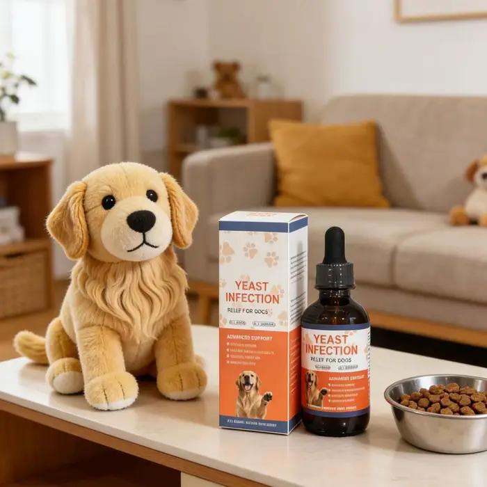 Nouveau supplément nutritionnel apaisant pour chiens soulagement des démangeaisons cutanées santé du pelage soutien immunitaire gouttes contre les infections à levures occaions spéciales