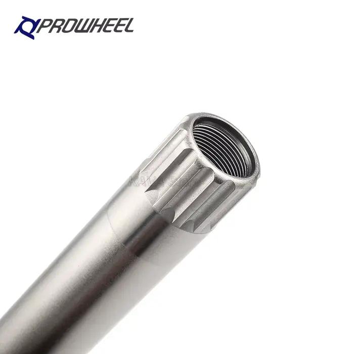 Prowheel-Bras de manivelle de vélo de route ultraléger, pignon de vélo, manivelle de 170mm, 172.5mm,
