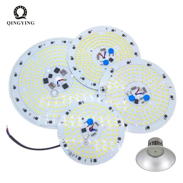 Panneau de lampe haute baie super lumineux, AC 220V, 80W, 100W, 150W, 200W, pleine puissance SMD2835