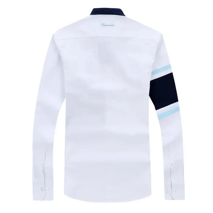 Nouvelle Chemise Homme Faconnable France à Manches Longues Style Français Tendance Décontractée Grande Taille pour Hommes