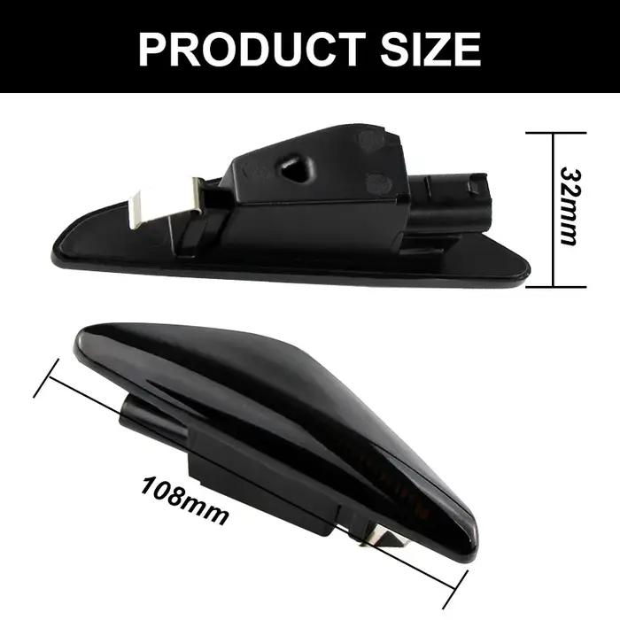 Enquêter de Signalisation Latéral à LED pour BMW X5, E70, X6, E71, E72, Bery, F25, 1 Ensemble