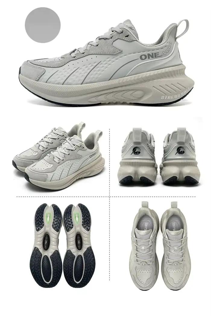 ONEMIX 2025 hiver formation chaussures de course pour hommes chaussures de Sport en cuir chaud résis