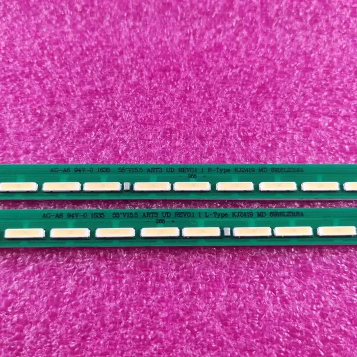 Rétroéclairage LED pour 55UH605V 55UH620V 55UH617V 55UH6150 55UF6430 55UH615V 55UF680v 55UH6257 55UF