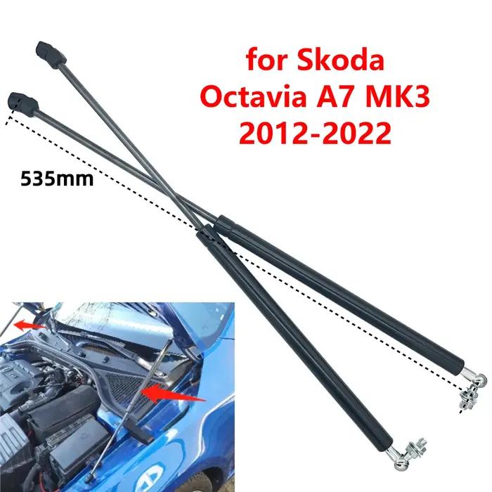 2 pièces capot de moteur avant de voiture, entretoises à gaz, tiges de Support de levage pour Skoda