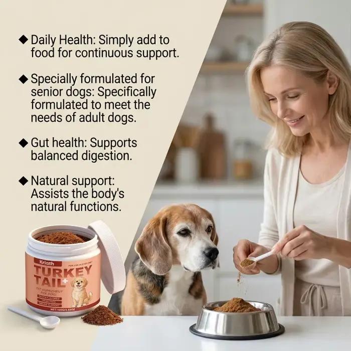 Complément alimentaire pour animaux de compagnie aromatisé au bacon 100g