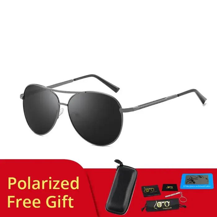 Lunettes de soleil de myopie dioptriques polarisées pour hommes et femmes