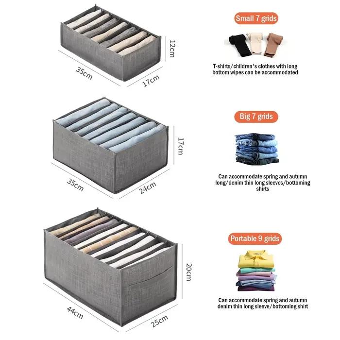 Organisateur de vêtements pantalons