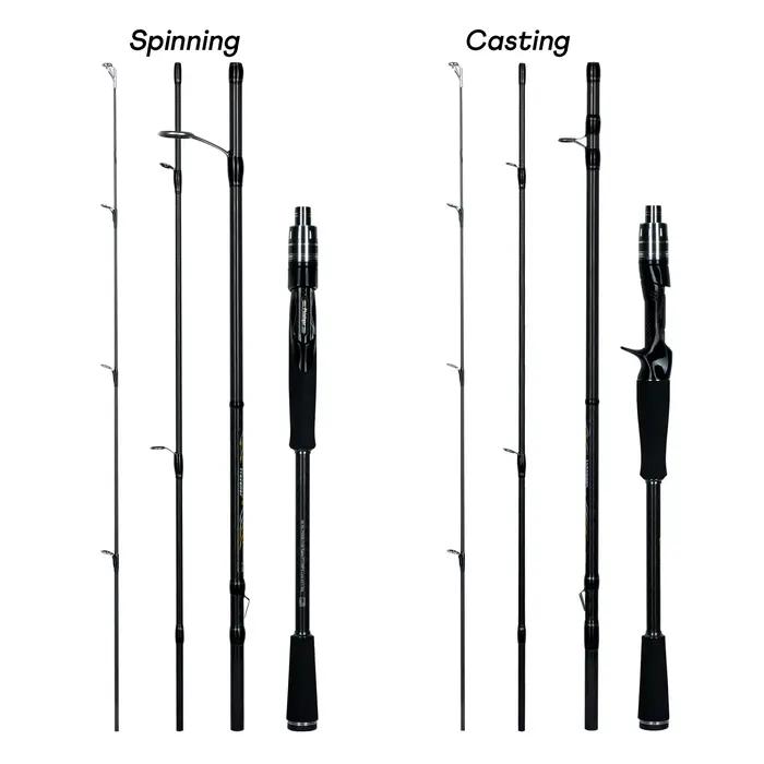 PHISHGER MAXIMUS voyageur filature Baitcasting leurre cannes à pêche 1.65 m ~ 3.0 m Fuji Guide 30 T