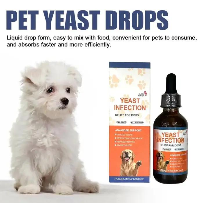 1/2/3PCS 60ML Gouttes pour chiens et animaux de compagnie
