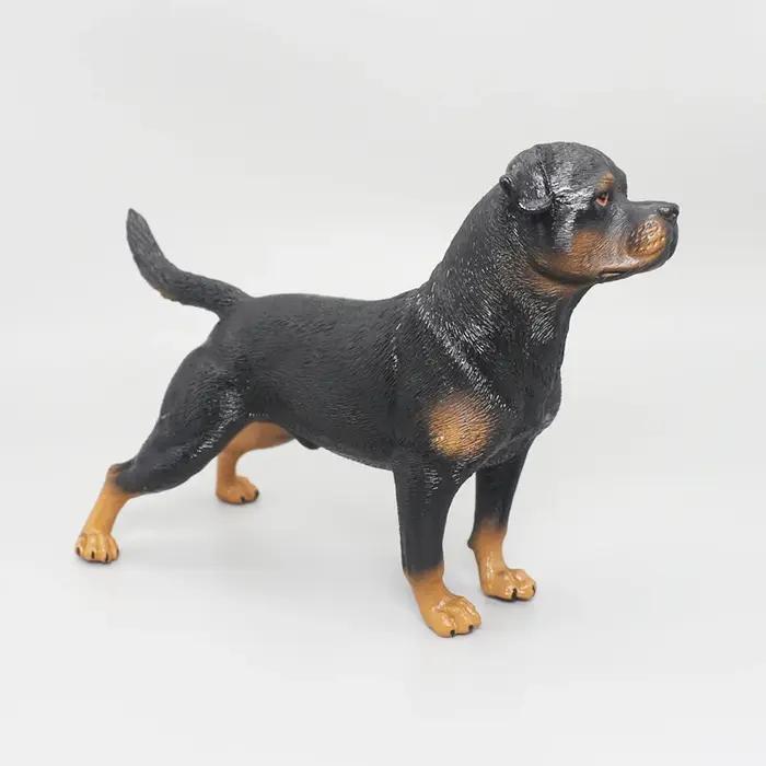 Figurines d'action miniatures pour animaux de compagnie, chien Schnauzer, bouledogue français, corgi, prellux, golden retriever, samoyed, jouet pour chiot, Auckland