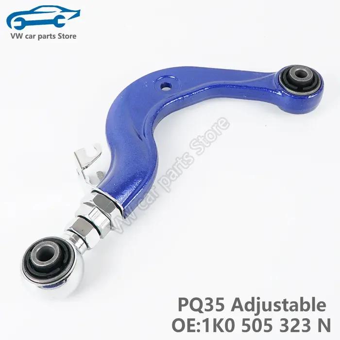 Verrerie Bras de commande de carroCumbria supérieur arrière réglable, VW Golf, Jetta, Passat CC, Tig