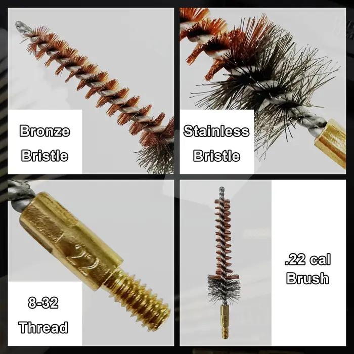 Brosse de nettoyage de pistolet en Bronze