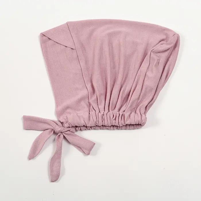 Hijab intérieur croisé en coton pour femmes musulmanes