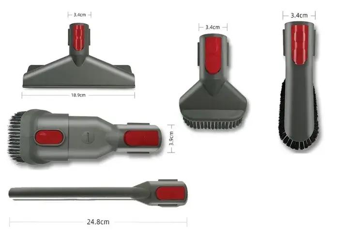 Buse de remplacement pour aspirateur Dyson V7 V8 V10 V11 V12, accessoires, Kit d'outils, pièces de r