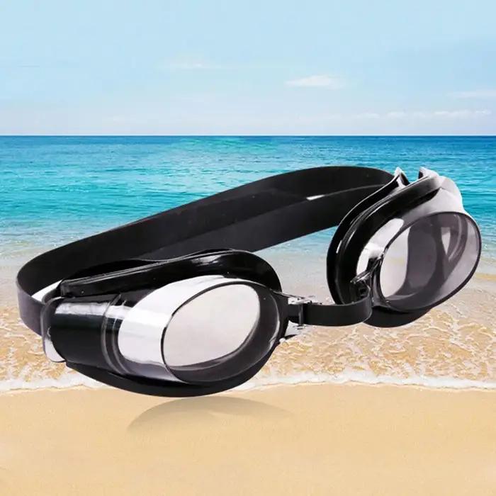 Lunettes de natation pour hommes et femmes, Anti-buée, UV, écouteurs réglables, pince-nez, fermoir à