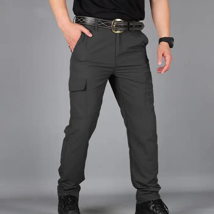Pantalon cargo militaire tactique homme slim fit randonnée trekking montagne chasse travail