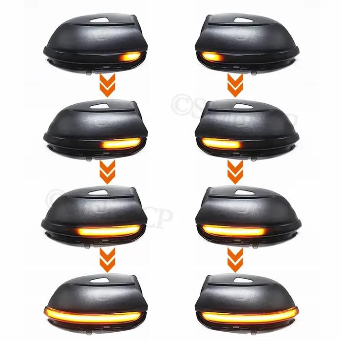 Clignotant ociamique à LED pour Volkswagen VW Passat CC 2008-2016, Indicateur de Rétroviseur Latéral