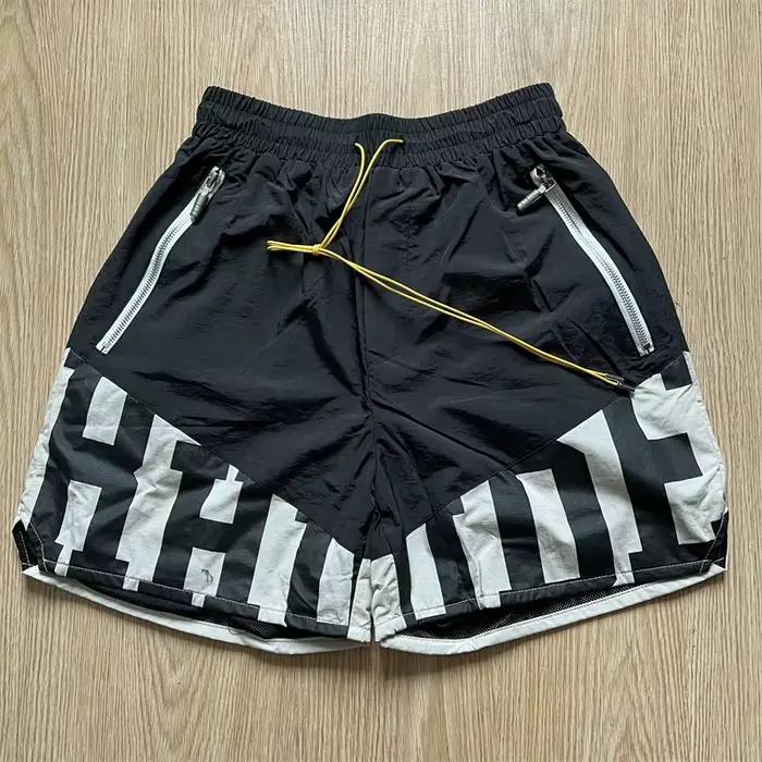 RHUDE – short de sport décontracté avec logo et lettres