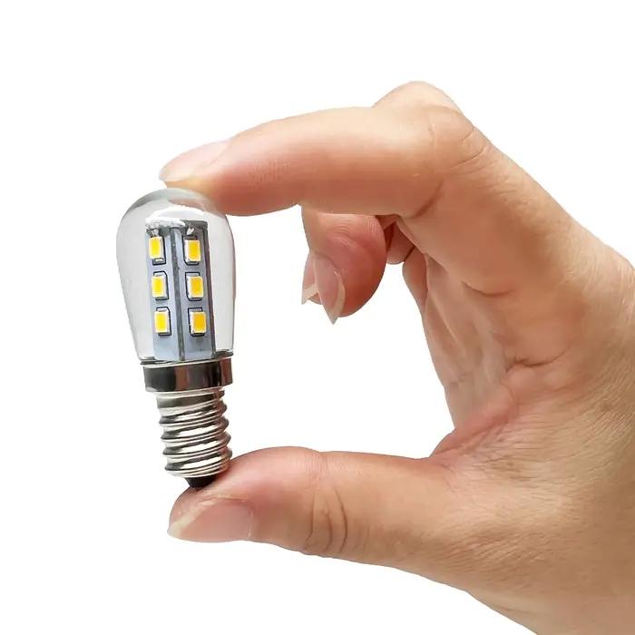 Mini ampoules LED E12 pour micro-ondes et réfrigérateur, lampes halogènes, lampe blanche froide et c