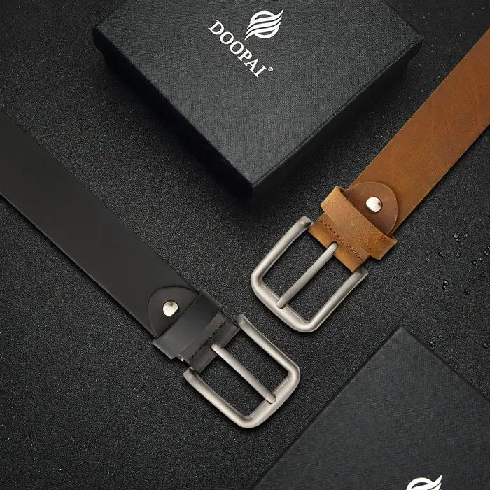 Ceinture de mode pour hommes, ceinture en cuir véritable pour hommes, ceintures automatiques, ceintu