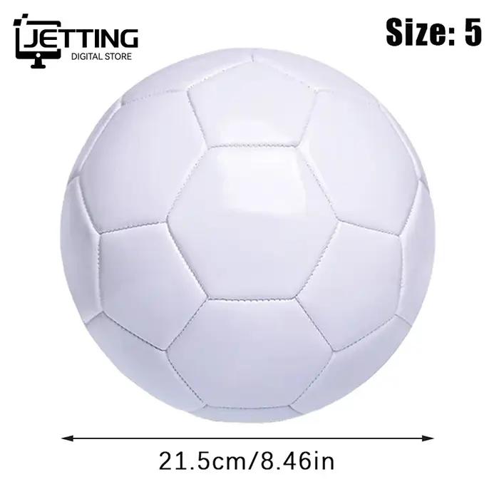 Blanc taille Standard 5 ballons de Football équipe Match groupe formation