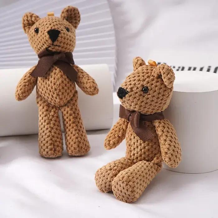 Ours en peluche ananas doux de 16cm