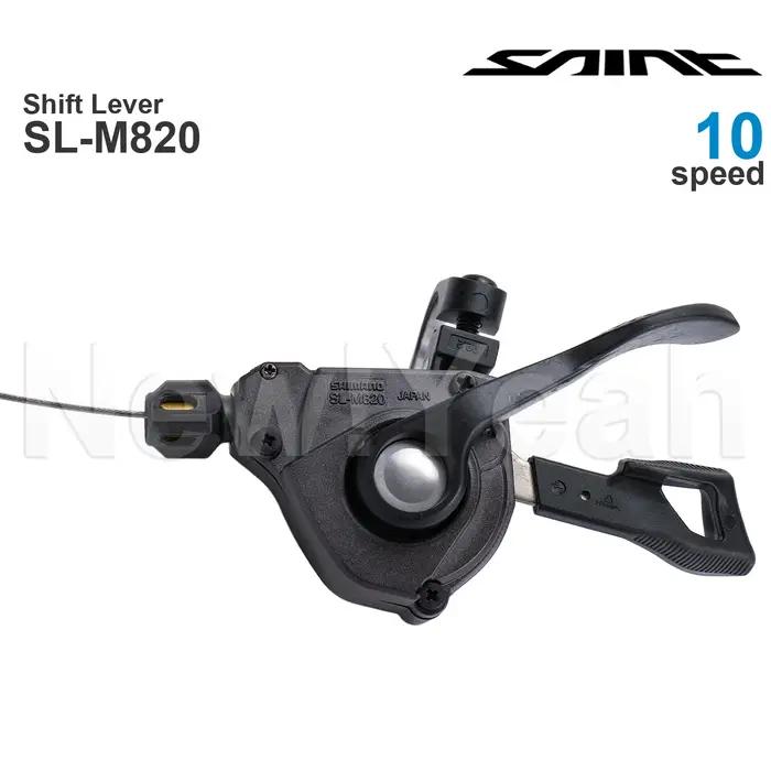 Groupe Shimano Saint M820 10 vitesses avec levier de vitesses SL-M820 et dérailleur arrière RD-M820-