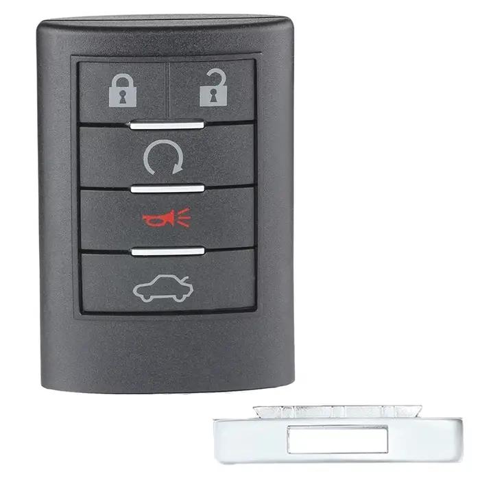 KEYECU 4/5/6 Boutons ID FCC : OUC 6000066 Pour Cadillac Escalade ESV EXT 2007-2014 CTS DTS sans cl