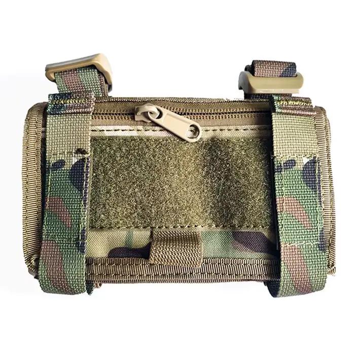 Pochette bras tactique pour documents et cartes - Étui de poignet étanche chasse randonnée TC0176
