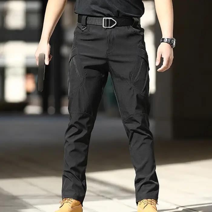 Pantalon militaire cargo tactique softshell homme élastique chasse randonnée armée