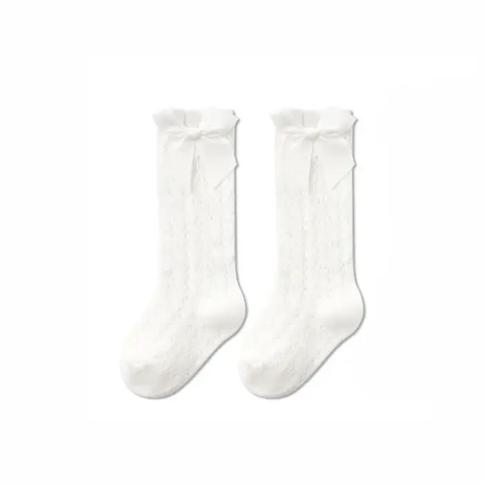 Chaussettes princesse en maille douce pour bébés filles