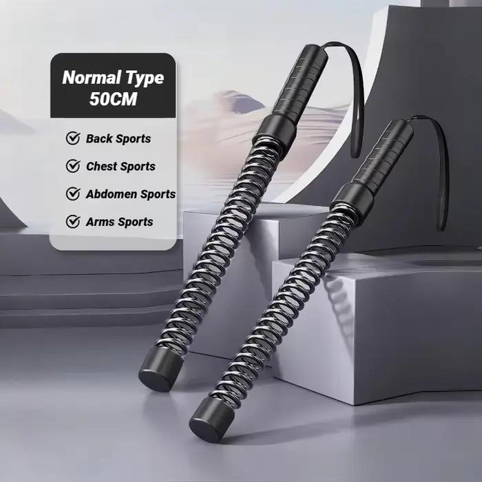Barre de musculation ergonomique pour fitness, renforcement des biceps et triceps, extenseur de bras