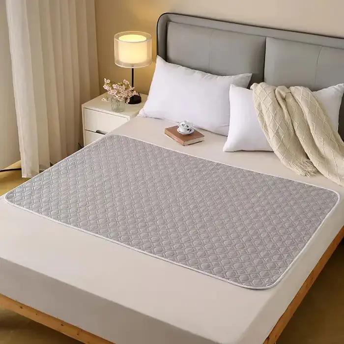 Coussinets d'incontinence lavables 80x120cm pour personnes âgées et animaux de compagnie – Tapis de soins de lit