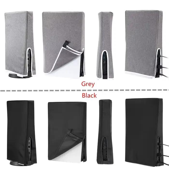 Housse de protection anti-poussière pour console de jeu PS5, étui de protection imperméable et anti-poussière, coque extérieure de protection pour PS5