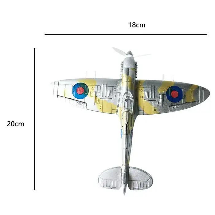 Modèle d'avion Spitfire de la Seconde Guerre mondiale 1/48 pour collectionneurs et amateurs d'histoire occasions spéciales