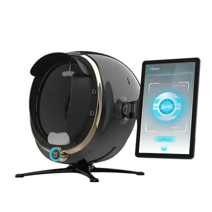 Analyseur de peau 3D : Scanner facial portable avec miroir magique - Testeur d'hydratation/graisse/t