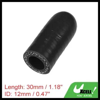 UXCELL 6mm-40mm ID 30mm de longueur bouchon d'extrémité de tuyau en caoutchouc de Silicone de voiture
