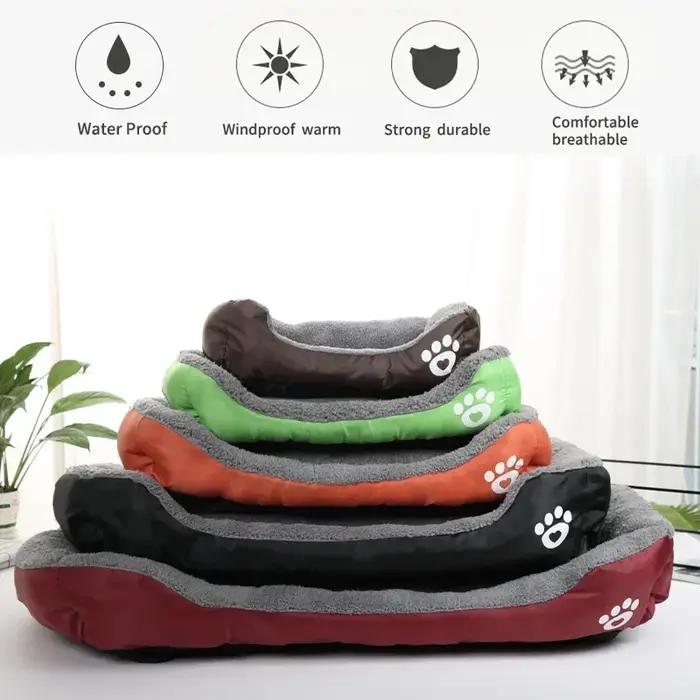 Grand nid carré L-3XL pour animaux de compagnie