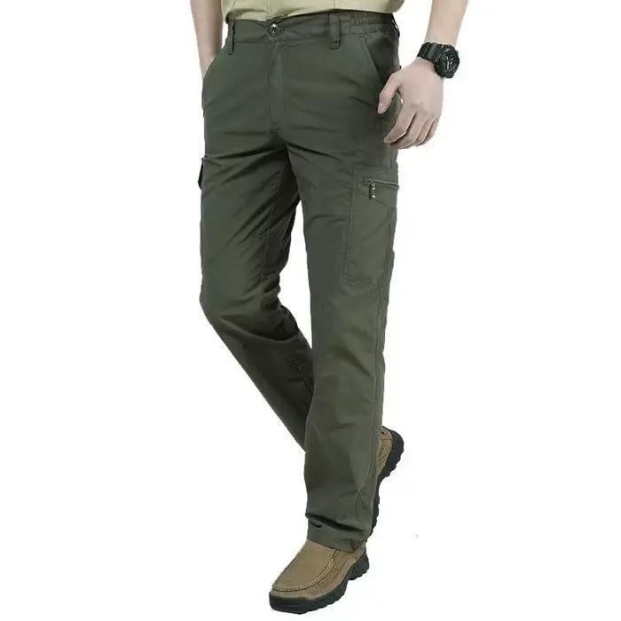 Pantalon cargo léger homme séchage rapide - Imperméable pour activités outdoor et tactiques