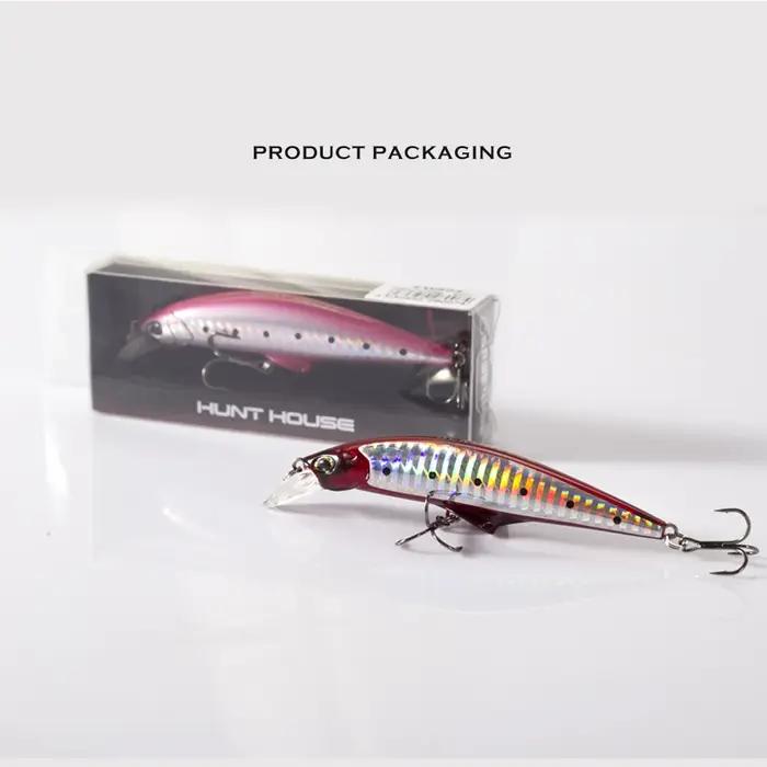 Hunthouse Original g-control vairon Wobblers leurre de pêche coulant lent appât dur 120mm 41g eau salée pour truite poisson attirail LW403