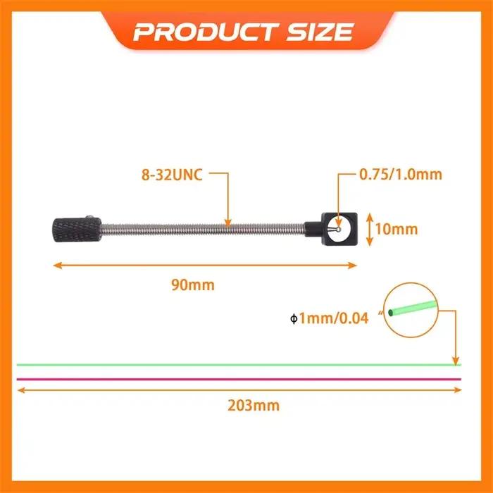 NIKA-Broche de visée à fibre optique, équipement de tir à l'arc