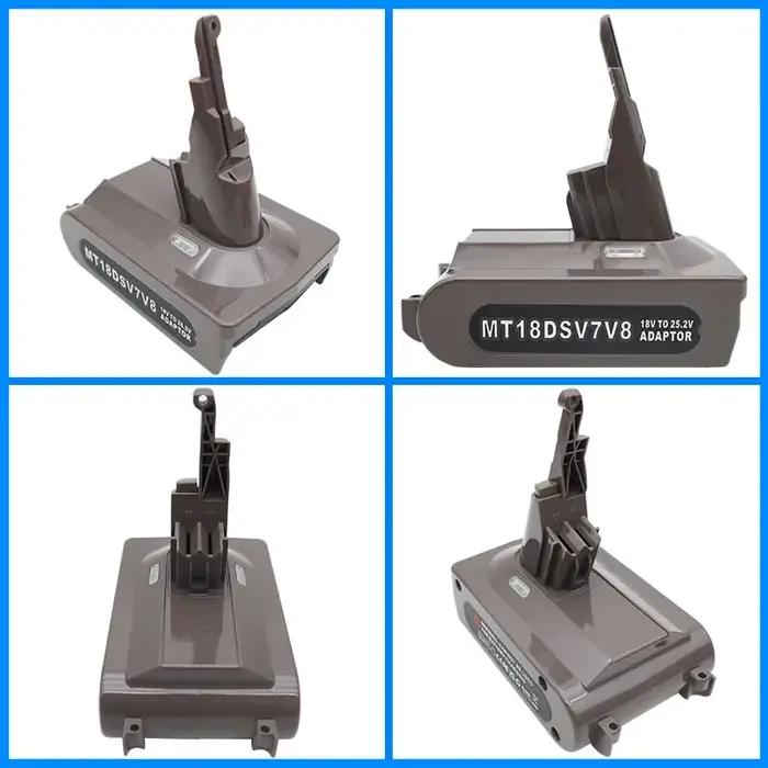 Adaptateur de batterie Li-ion MT18DSV7V8 ML18DSV7V8 DW18DSV7V8 BS18DSV7V8 pour Makita pour Milwaukee