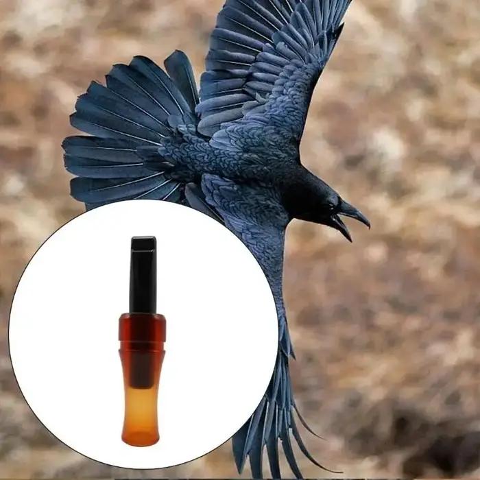 Appel corbeau décoy pour chasse extérieure - Sifflet simulation sonore efficace pour attirer le gibier