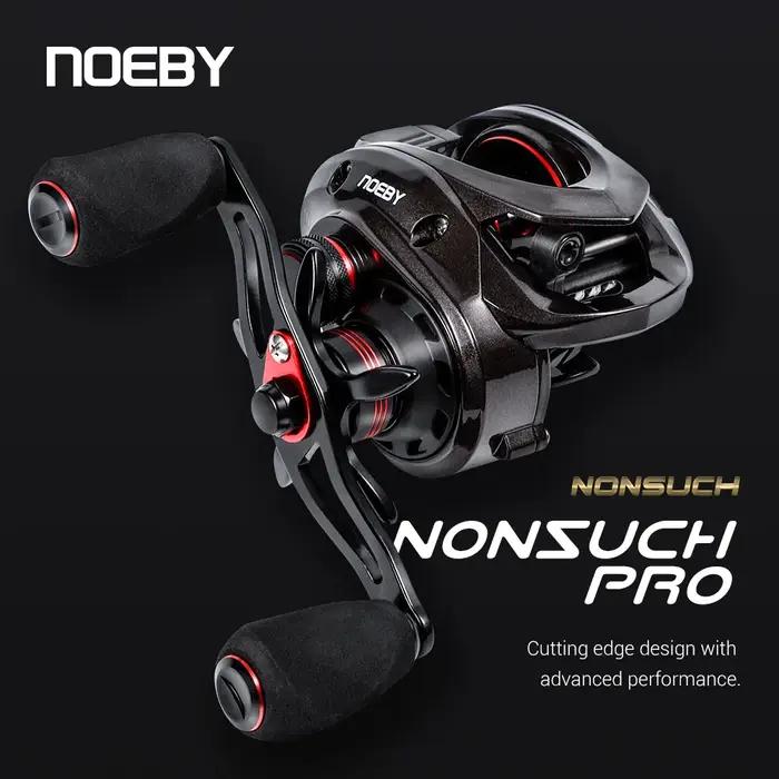 Noeby-Baitcasting Reel, Max Drag, Gear Ratio 7.3:1, Magnetic Former System,11 + 1BB,Low Profile, Bat