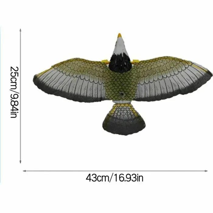 Répulsif pour Oiseaux Suspendu Forme D'Aigle Protection Antiparasitaire Plantes Décor Jardin Occasions Spéciales